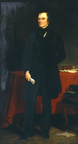 John Russell 1st Earl Russell 1853 	by Francis Grant 1803-1878   National Portrait Gallery London NPG1121
